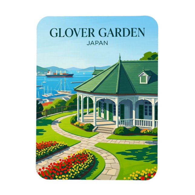 Glover Garden Japan Magnet (Vertical)