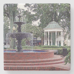 Glover Park Fountain Marietta, Ga. Marble Stone Co Coaster
