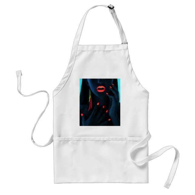 glow adult apron (Front)