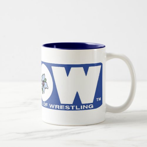 GLOW Big Mug Blue Logo