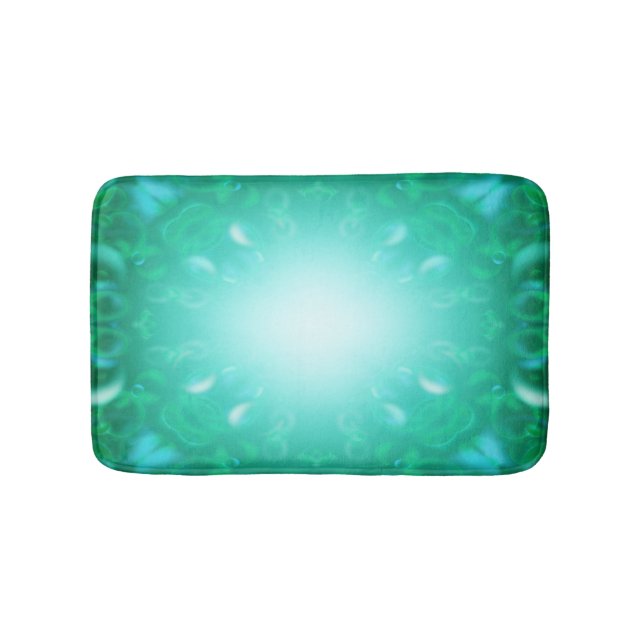 Glow Bubbles Bathroom Mat (Front)