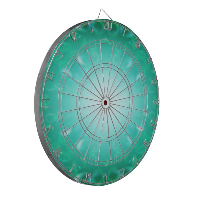 Glow Bubbles Dartboard With Darts (Front Left)