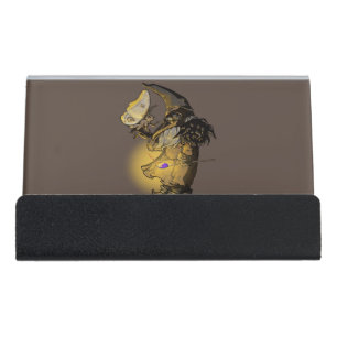 Glow Desk Business Card Holder