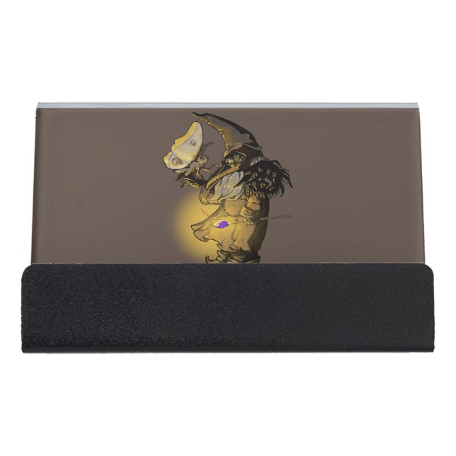 Glow Desk Business Card Holder (Front)