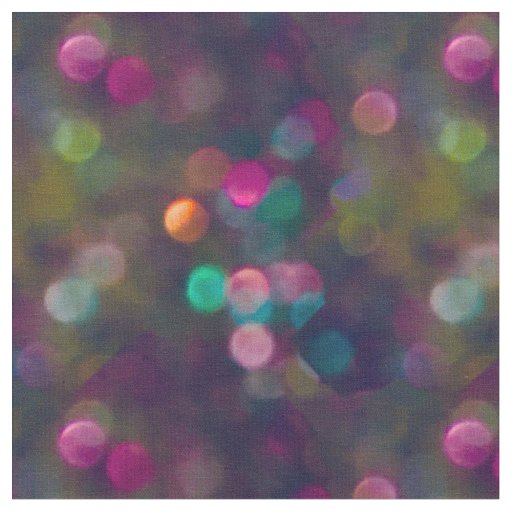 Glow dots fabric