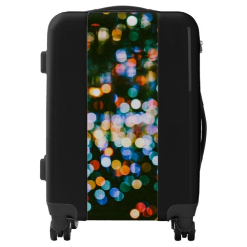 Glow Explorer The Blurry Lights Carryon Suitcase