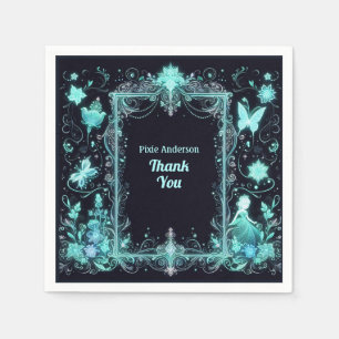 Glow Fairy Party Theme - Fairytale After Dark Napkins