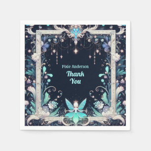 Glow Fairy Party Theme - Fairytale After Dark Napkins