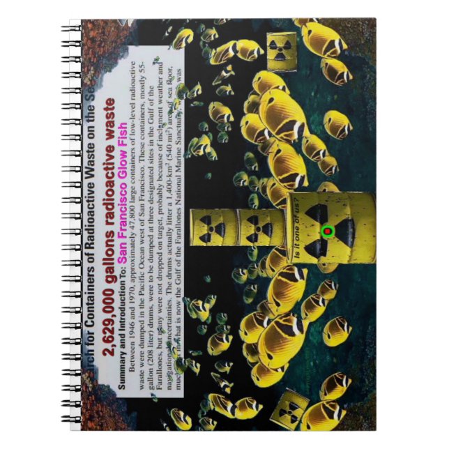 Glow fish notebook (Front)