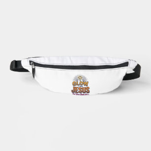 Glow for Jesus Let Your Light Shine Christian Desi Fanny Pack