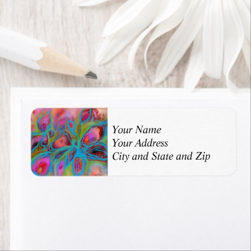 Glow Garden Return Address Labels