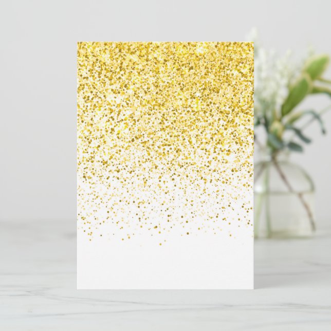 Glow Gradient Pattern 1 Thank You Card (Standing Front)