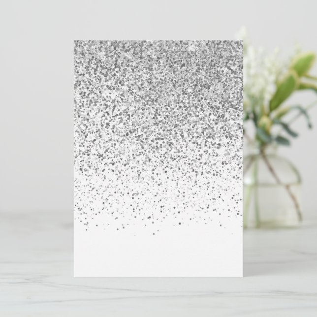 Glow Gradient Pattern 3 Thank You Card (Standing Front)