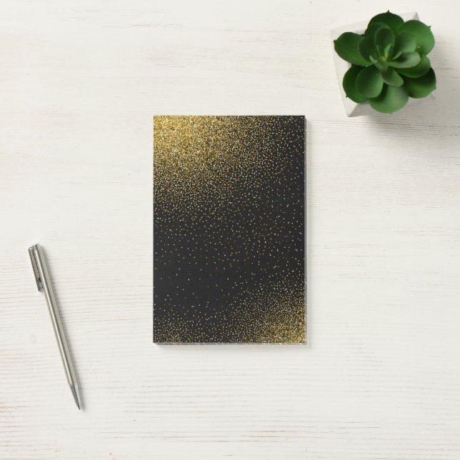 Glow Gradient Pattern 4 Post-it Notes (Office)