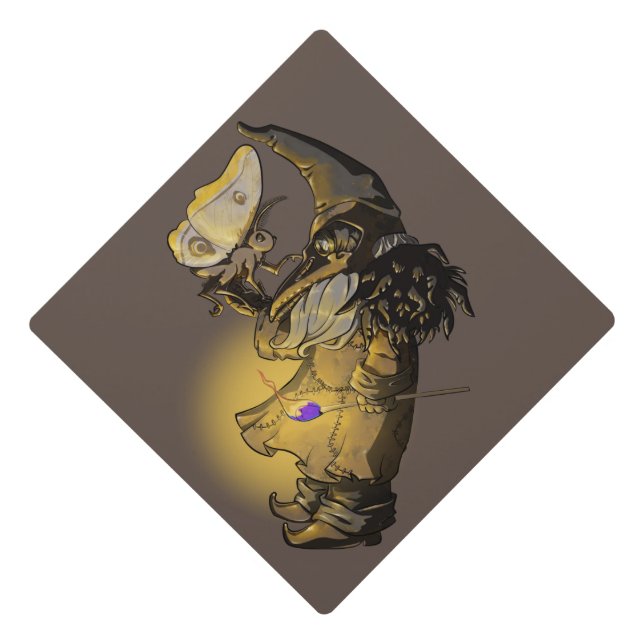 Glow Graduation Cap Topper (Front)