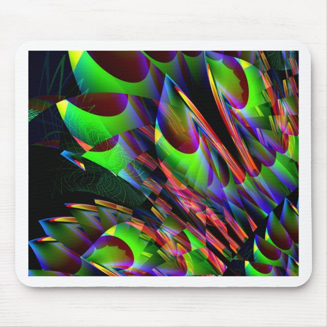 Glow in the Dark Abstract.JPG Mouse Pad (Front)