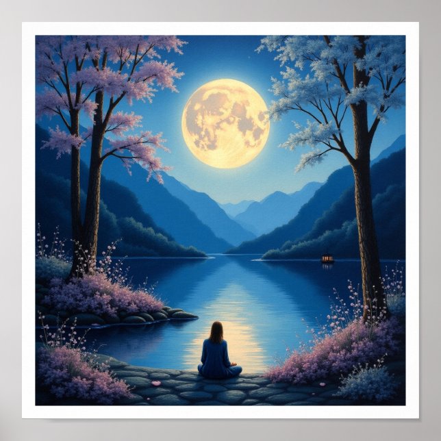 Glow-In-The-Dark Acrylic Paintings! 🎨🌟  Poster (Front)