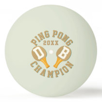 Glow in the Dark Ball for Ping Pong Champions Glow in the Dark Ball for Ping Pong Champions