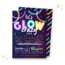 Glow in The Dark Birthday Invitation