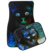 Cat Car Mats,cat Floormats,colorful Cats Floor Mats,cat Decor for