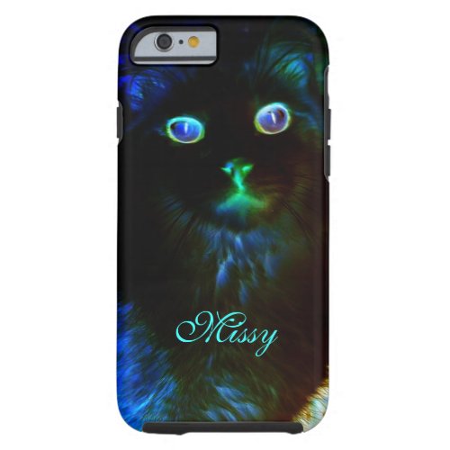Glow In The Dark Cat iPhone 6 Case