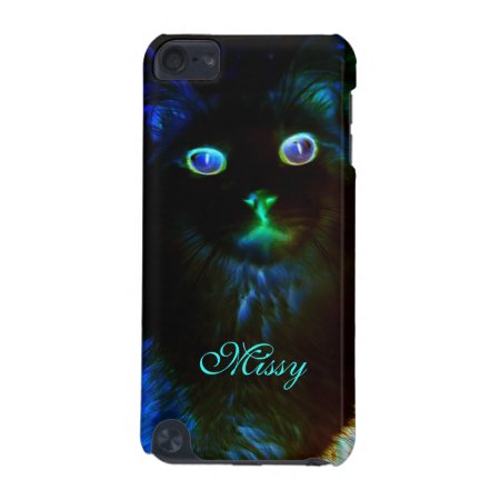 Glow In The Dark Cat Ipod Touch 5g Case