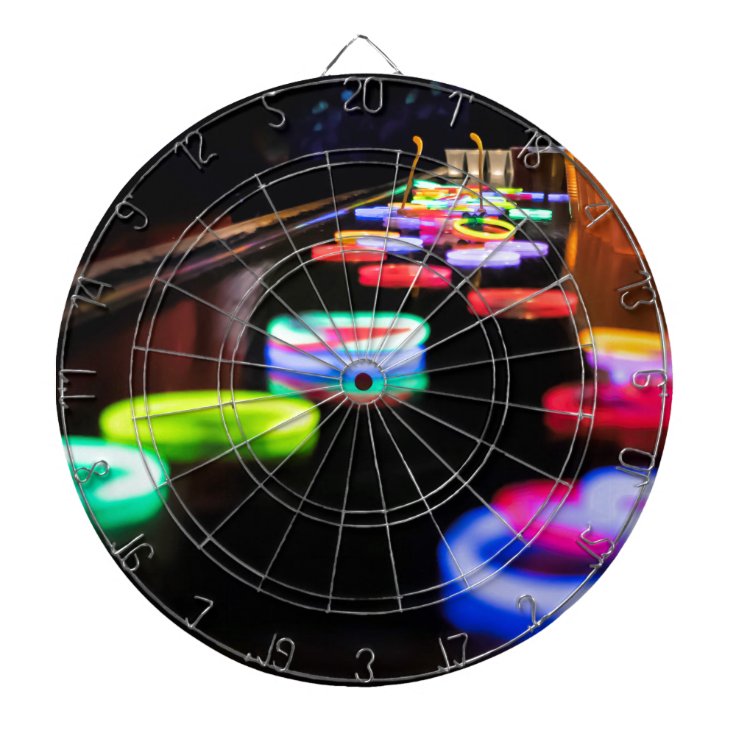 Glow In the Dark Dart Board Zazzle