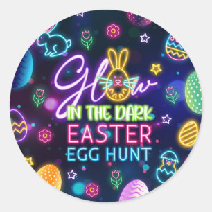 Glow in the Dark Easter Egg Hunt Sticker