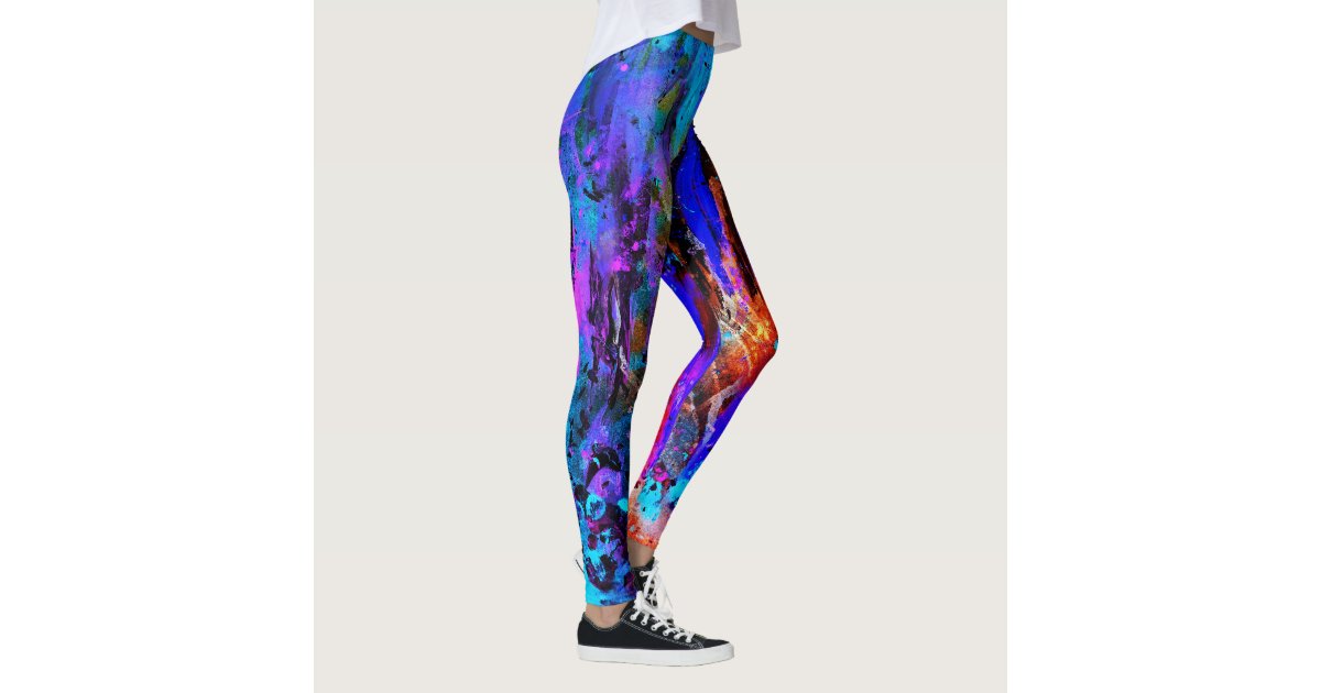Womens Paisley Butterfly Leggings – Found By Me - Everyday