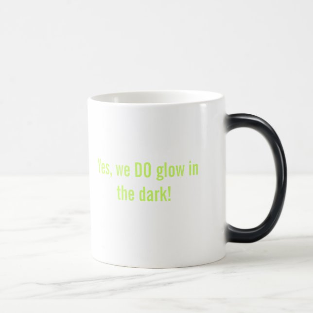 Glow in the Dark Morphing Mug (Right)