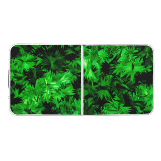 Glow in The Dark Pattern Beer Pong Table