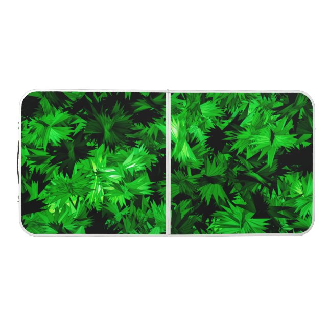 Glow in The Dark Pattern Beer Pong Table (Top)