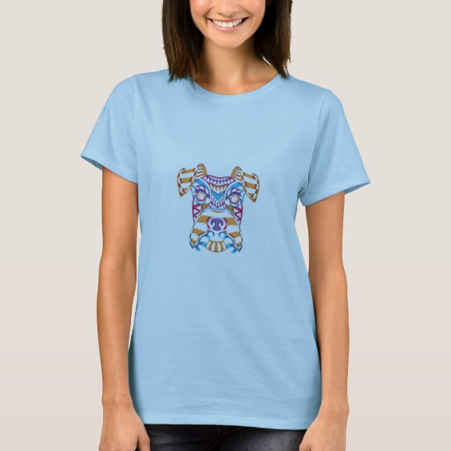 Glow in the Dark Paw Print T-Shirts (Front)