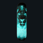 Glow In The Dark Urban Lion Custom Pro Board<br><div class="desc">Glow In The Dark Urban Lion Element Custom Pro Park Board by HAPPY BUDDHA CUSTOM PRO BOARDS.</div>