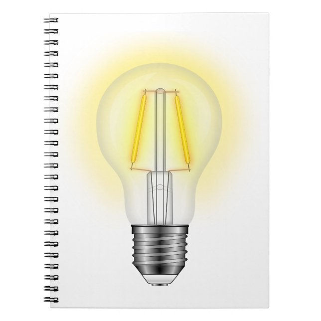 Glow Lamp Notebook (Front)