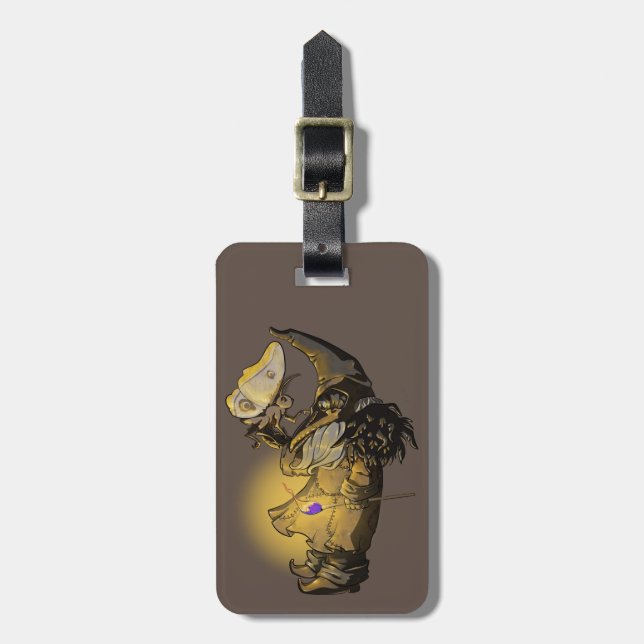 Glow Luggage Tag (Front Vertical)