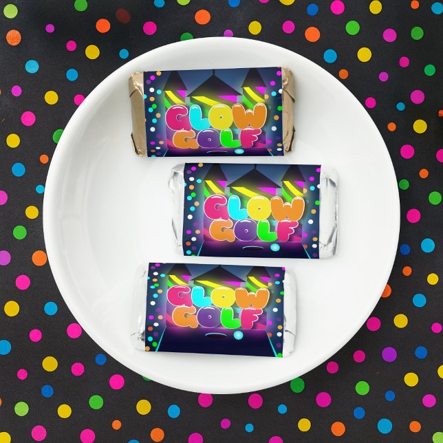 Glow Miniature Golf Birthday Party Hershey's Miniatures (Glow Miniature Golf Birthday Party Hershey's Miniatures
)