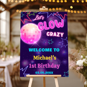Glow Neon Lights Thank You Birthday Welcome sign