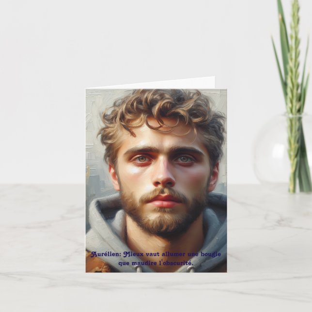 Glow of Hope, map for all Thank You Card (Front)