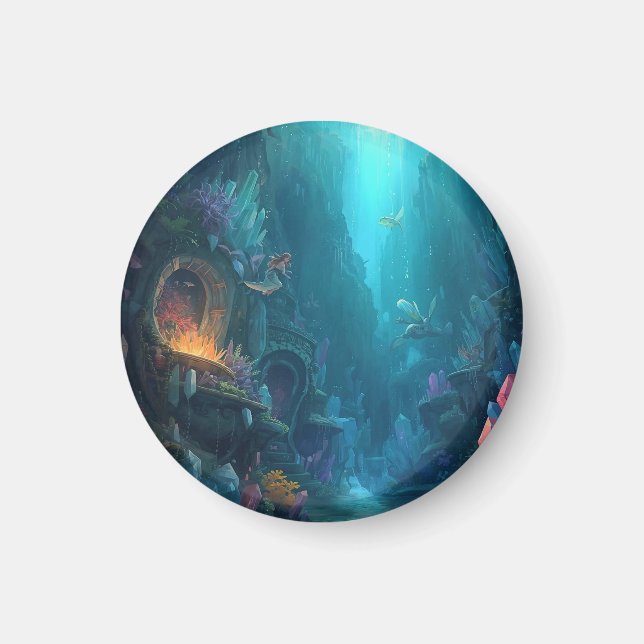 Glow of the Forgotten Depths Magnet (Front)