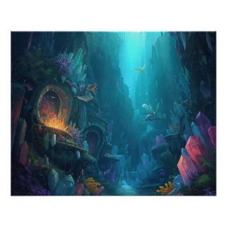 Glow of the Forgotten Depths Poster