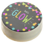 Glow Oreo Cookies Disco birthday party Neon Lumo (Angled)