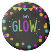 Glow Oreo Cookies Disco birthday party Neon Lumo (Front)