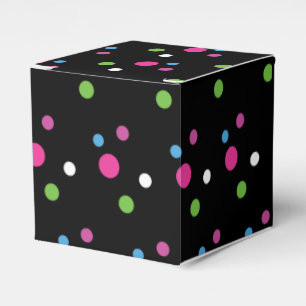Glow Party Dots Favor Boxes