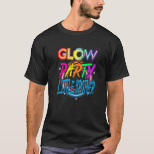 Glow Party Little Brother Paint Splatter Effect Gl T-Shirt