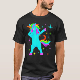 Glow Party Unicorn Squad Neon Lights Party T-Shirt