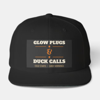 Glow Plugs & Duck Calls, Diesel Mechanic Hunter Visor
