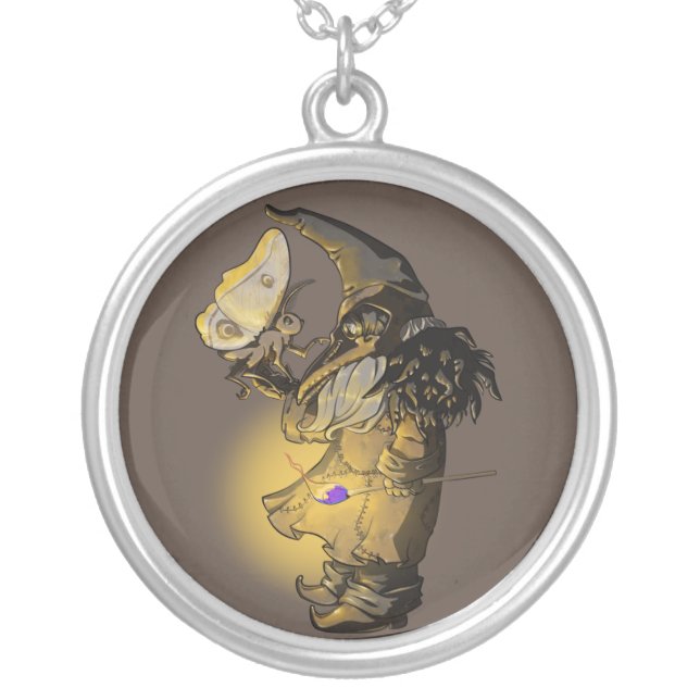 Glow Silver Plated Necklace (Front)