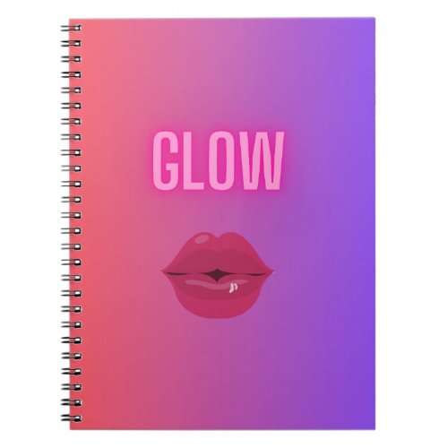 Glow Spiral Photonotide Notebook
