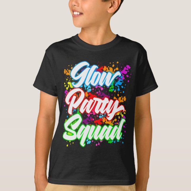Glow Squad Squad Bright Collection  T-Shirt (Front)